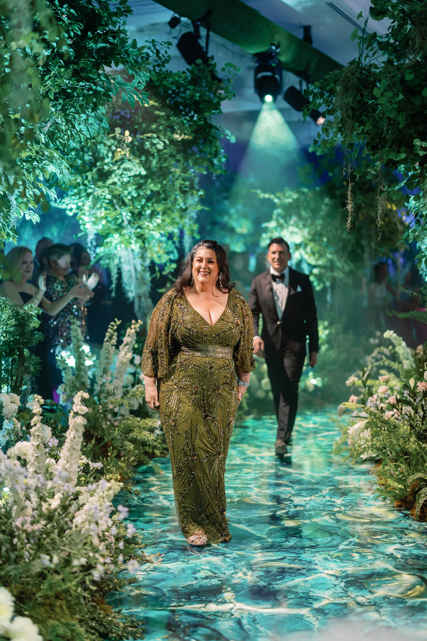 Dance floor at Four Seasons Orlando luxury wedding with DJ Valentina - Photo by Alex Paul Photography